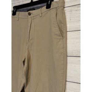 Banana Republic Aiden Fit Men's Khaki Pants 35x30 Cotton Chinos